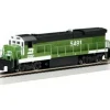 Bachmann 11112 HO Burlington Northern GE B23/B30-7 Diesel Locomotives #5491 - Model Train Junction: Quality Parts and Art Supplies