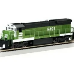 Bachmann 11112 HO Burlington Northern GE B23/B30-7 Diesel Locomotives #5491 - Model Train Junction: Quality Parts and Art Supplies