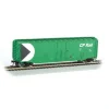 Bachmann 18027 HO Canadian Pacific 50' Plug-Door Boxcar (green, Multimark Logo) - Model Train Junction: Quality Parts and Art Supplies