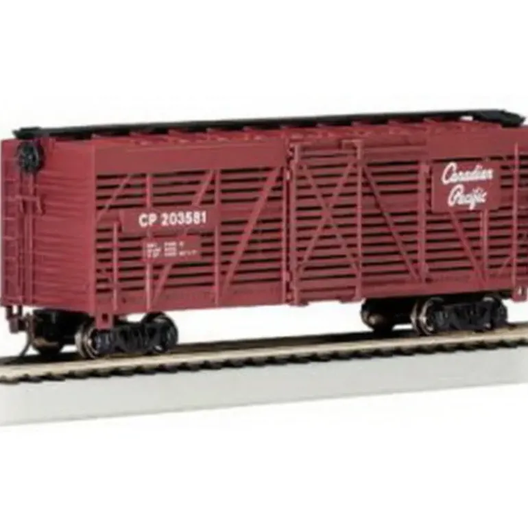 Bachmann 18524 HO Canadian Pacific 40' Stock Car - Model Train Junction: Quality Parts and Art Supplies