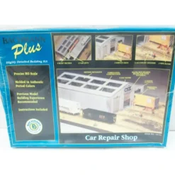 Bachmann 15124 HO Car Repair Shop Building Kit - Model Train Junction: Quality Parts and Art Supplies