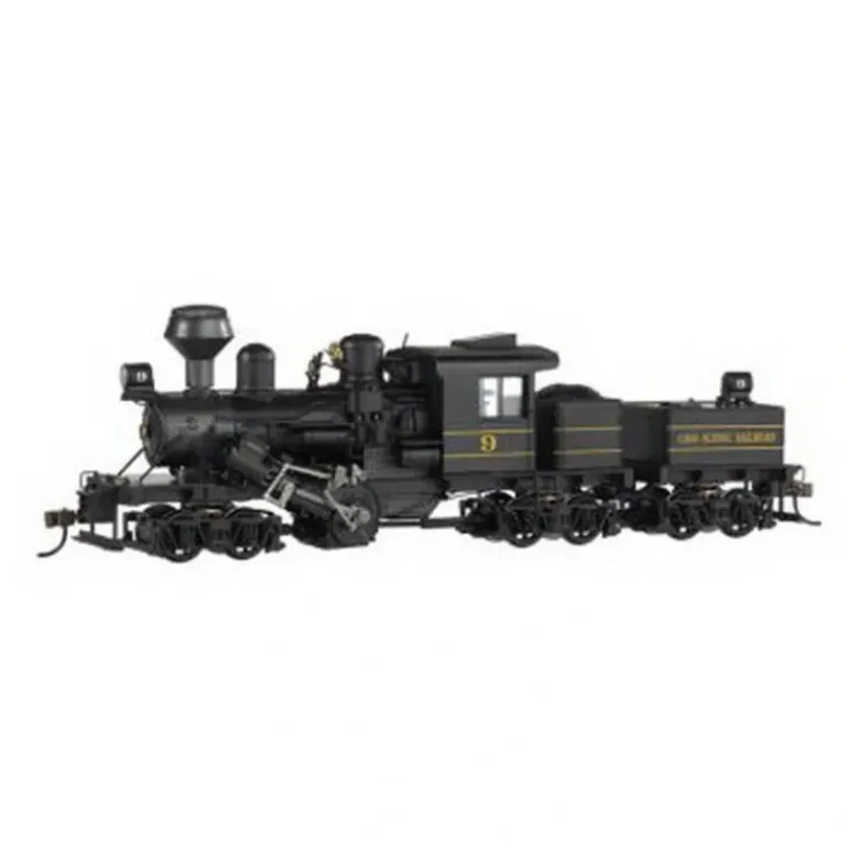 Bachmann 82929 HO Cass Scenic Railroad 70 Ton Three Truck Climax Steam Loco #9 - Model Train Junction: Quality Parts and Art Supplies