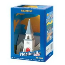 Bachmann 45012 HO Cathedral Plasticville Built-Up Building - Model Train Junction: Quality Parts and Art Supplies