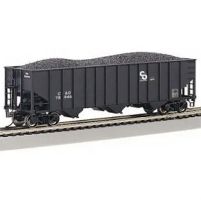 Bachmann 18722 HO Chesapeake & Ohio 3-Bay 100-Ton Open Hopper #78946 - Model Train Junction: Quality Parts and Art Supplies