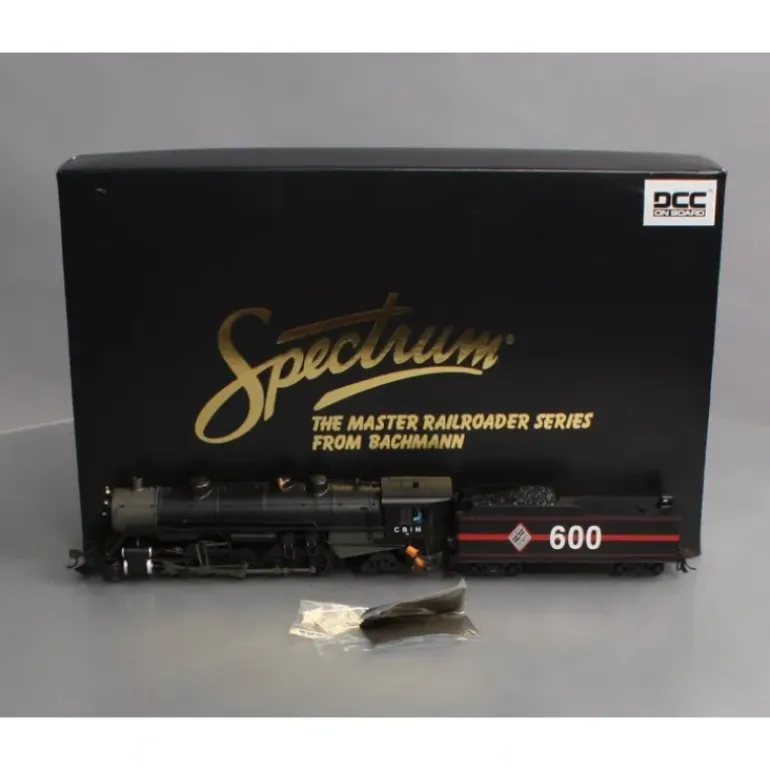 Bachmann 83302 HO Chicago & Illinois Midland 2-10-2 Steam Locomotive #600 w/DCC - Model Train Junction: Quality Parts and Art Supplies