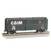 Bachmann 17025 HO Chicago and Illinois Midland 40' Box Car - Model Train Junction: Quality Parts and Art Supplies