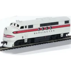 Bachmann 60116 HO Chicago Burlington & Quincy EMD FT-A Diesel Locomotive w/DCC - Model Train Junction: Quality Parts and Art Supplies