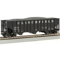 Bachmann 18732 HO Clinchfield Bethlehem Steel 3-Bay 100-Ton Open Hopper - Model Train Junction: Quality Parts and Art Supplies
