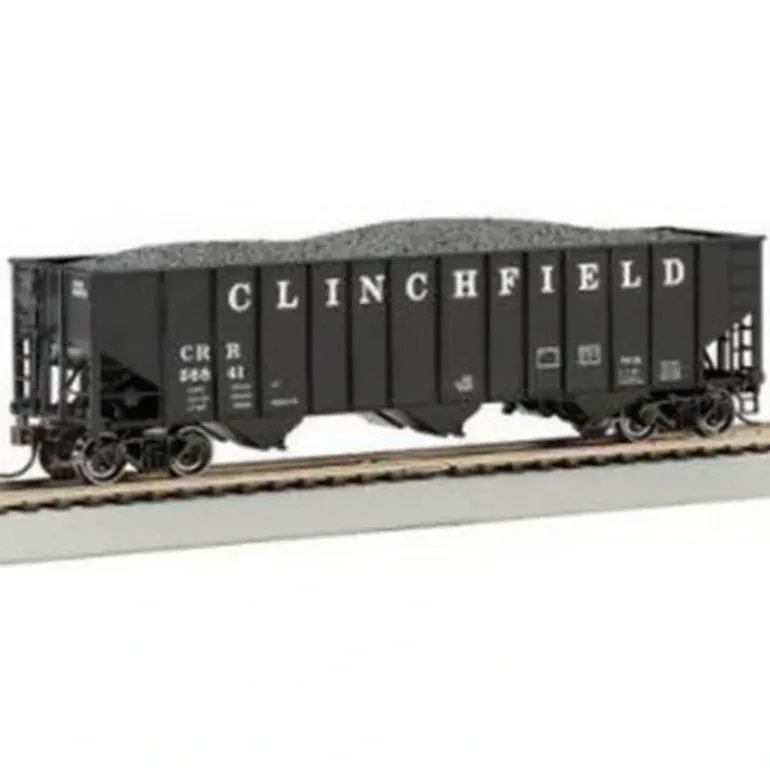 Bachmann 18733 HO Clinchfield Bethlehem Steel 3-Bay 100-Ton Open Hopper #56857 - Model Train Junction: Quality Parts and Art Supplies