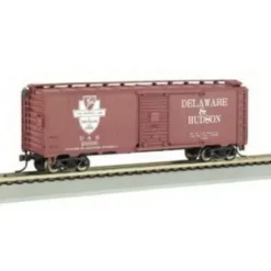 Bachmann 17026 HO Delaware & Hudson 40' Steel Boxcar #20100 - Model Train Junction: Quality Parts and Art Supplies