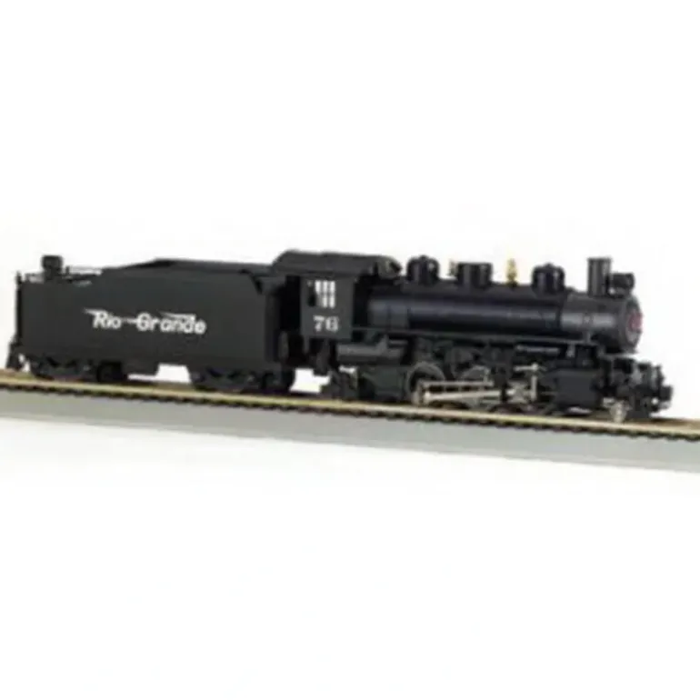 Bachmann 51517 HO Denver & Rio Grande Western 2-6-2 Steam Loco w/Smoke #76 - Model Train Junction: Quality Parts and Art Supplies