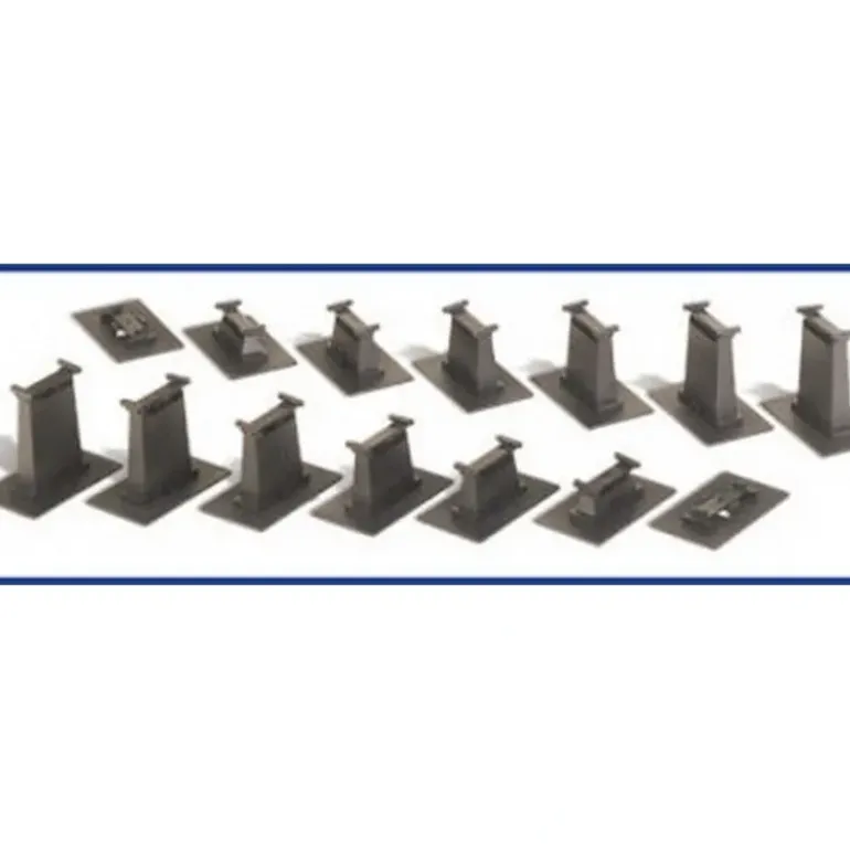 Bachmann 44471 HO E-Z Track Graduated Pier (Set of 14) - Model Train Junction: Quality Parts and Art Supplies