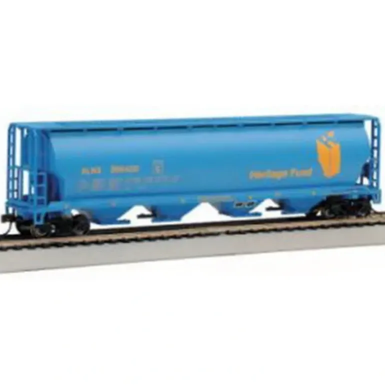 Bachmann 19139 HO Heritage Fund 4 Bay Cylindrical Grain Hopper - Model Train Junction: Quality Parts and Art Supplies