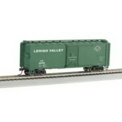 Bachmann 17023 HO Lehigh Valley 40' Steel Boxcar #66395 - Model Train Junction: Quality Parts and Art Supplies