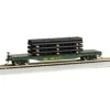Bachmann 18903 HO Maine Central 50' Flatcar w/Pipe Load - Model Train Junction: Quality Parts and Art Supplies