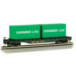 Bachmann 18901 HO Maine Central 50' Flatcar w/Containers - Model Train Junction: Quality Parts and Art Supplies