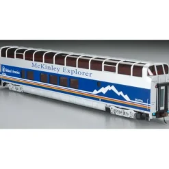 Bachmann 13343 HO McKinley Explorer "Eklutna" A Car 89' Full-Dome #1054 - Model Train Junction: Quality Parts and Art Supplies