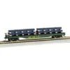 Bachmann 18904 HO Miane Central 50' Flatcar w/Steel Beam Load - Model Train Junction: Quality Parts and Art Supplies