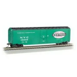 Bachmann 18020 HO New York Central 50' Plug Door Box Car #48222 - Model Train Junction: Quality Parts and Art Supplies