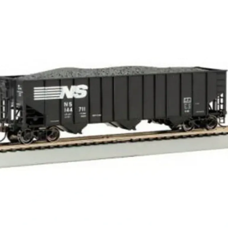 Bachmann 18741 HO Norfolk Southern 3-Bay 100-Ton Open Hopper #144913 - Model Train Junction: Quality Parts and Art Supplies