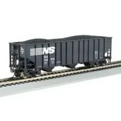 Bachmann 18743 HO Norfolk Southern Bethlehem Steel 3-Bay Hopper #144927 - Model Train Junction: Quality Parts and Art Supplies