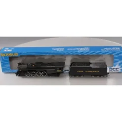 Bachmann 50902 HO Pere Marquette 2-8-4 Berkshire w/DCC Steam Locomotive #1218 - Model Train Junction: Quality Parts and Art Supplies