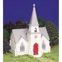 Bachmann 45192 HO Plasticville Cathedral Kit - Model Train Junction: Quality Parts and Art Supplies