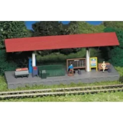 Bachmann 45194 HO Plasticville Platform Station Kit - Model Train Junction: Quality Parts and Art Supplies