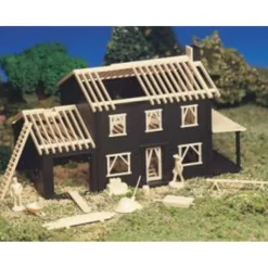 Bachmann 45191 HO Plasticville House Under Construction Kit - Model Train Junction: Quality Parts and Art Supplies