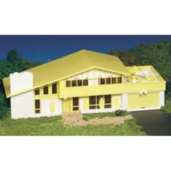 Bachmann 45432 HO Plasticville Contemporary House Kit - Model Train Junction: Quality Parts and Art Supplies