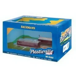 Bachmann 45009 HO Plasticville Built-Up Railroad Work Sheds (Set of 2) - Model Train Junction: Quality Parts and Art Supplies