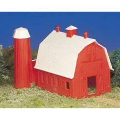 Bachmann 45151 HO Plasticville Barn Building Kit - Model Train Junction: Quality Parts and Art Supplies