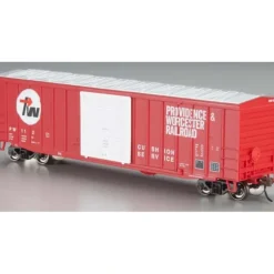 Bachmann 19604 HO Providence & Worcester 50'6 w/ Sliding-Door Boxcar - Model Train Junction: Quality Parts and Art Supplies