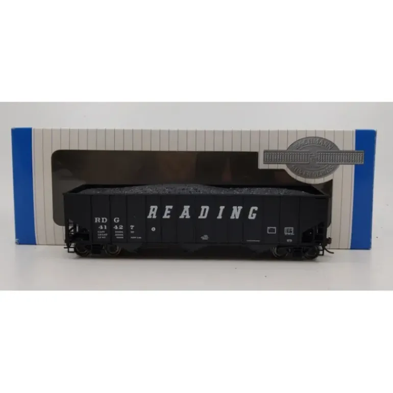 Bachmann 18711 HO Reading Bethlehem Steel 3-Bay 100-Ton Open Hopper #41427 - Model Train Junction: Quality Parts and Art Supplies