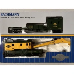 Bachmann 16110 HO Reading 250-Ton Steam Crane Car and Boom Tender - Model Train Junction: Quality Parts and Art Supplies