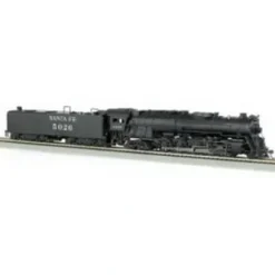 Bachmann 51204 HO Santa Fe 2-10-4 Steam Locomotive w/DCC/Sound #5026 - Model Train Junction: Quality Parts and Art Supplies