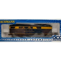 Bachmann 60239 HO Santa Fe EMD FT-B Diesel Locomotive w/DCC (blue, yellow) - Model Train Junction: Quality Parts and Art Supplies