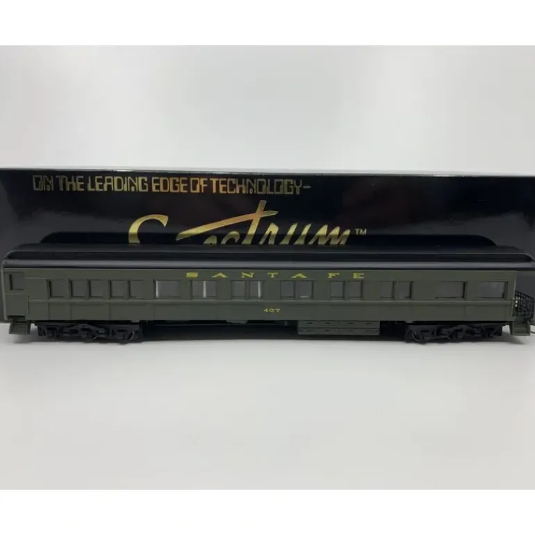 Bachmann 89316 HO Santa Fe Heavyweight Observation Car #407 - Model Train Junction: Quality Parts and Art Supplies