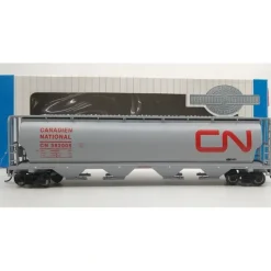 Bachmann 19113 HO Scale Canadian National 4 Bay Cylindrical Grain Hopper #382005 - Model Train Junction: Quality Parts and Art Supplies