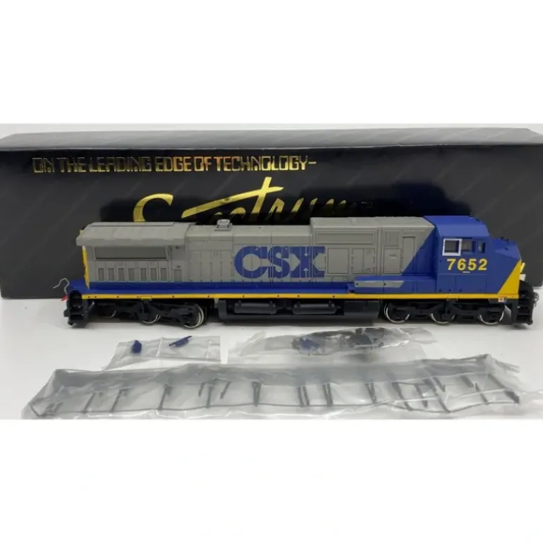 Bachmann 86011 HO Scale CSX GE Dash 8-40CW Wide Cab Diesel Locomoitve #7652 - Model Train Junction: Quality Parts and Art Supplies