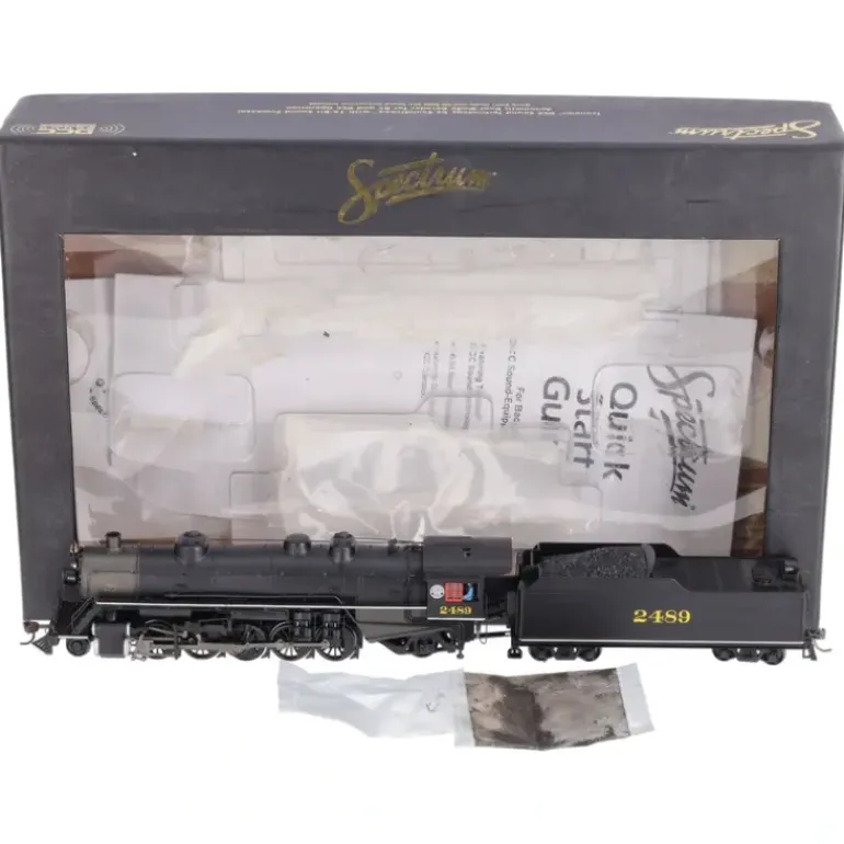Bachmann 83804 HO Scale Seaboard USRA Light 2-10-2 Steam Locomotive #2489 - Model Train Junction: Quality Parts and Art Supplies