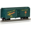 Bachmann 17032 HO Scale Toledo, Peoria & Western 40' Boxcar #608 - Model Train Junction: Quality Parts and Art Supplies