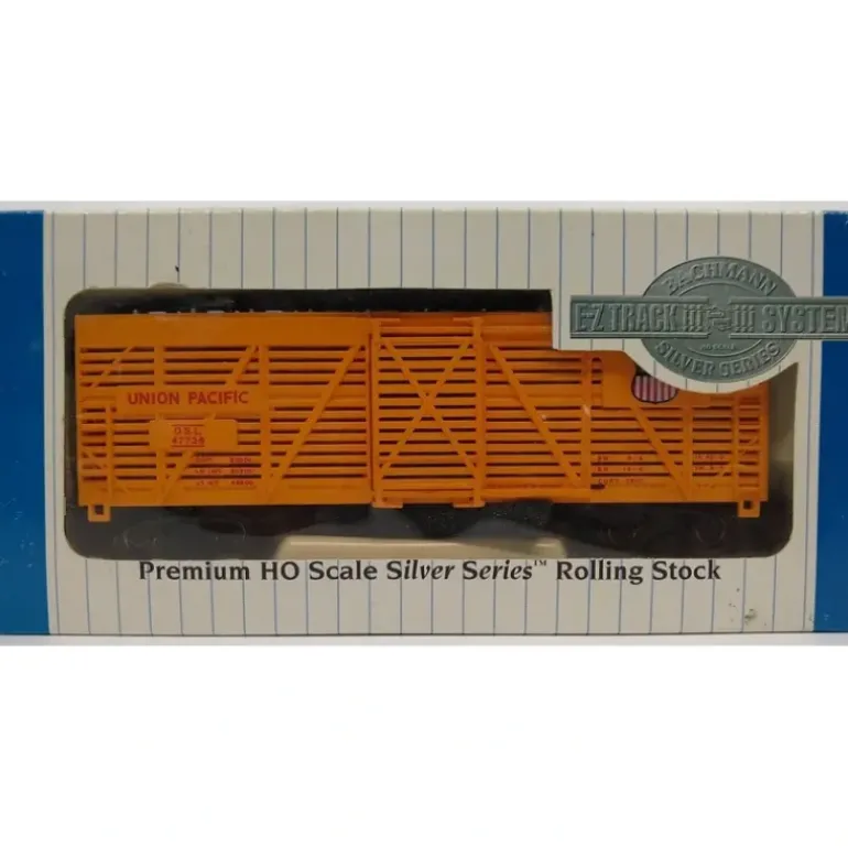 Bachmann 18501 HO Scale Union Pacific 40' Stock Car #47736 - Model Train Junction: Quality Parts and Art Supplies