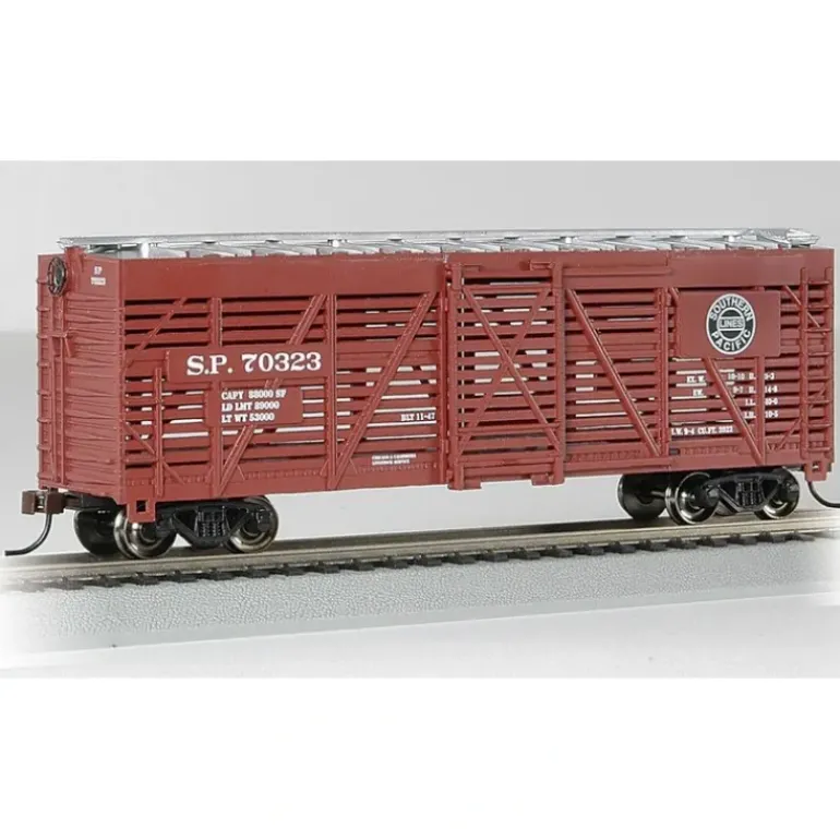 Bachmann 18507 HO Southern Pacific 40' Stock Car - Model Train Junction: Quality Parts and Art Supplies