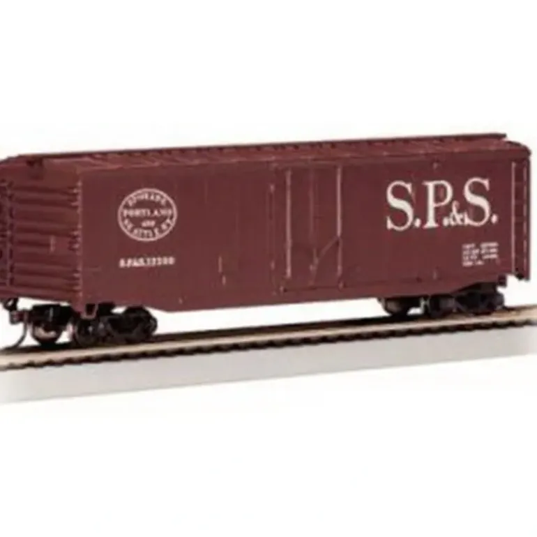 Bachmann 18045 HO Spokane, Portland & Seattle 50' Plug-Door Boxcar #12200 - Model Train Junction: Quality Parts and Art Supplies