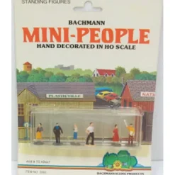 Bachmann 3302 HO Standing Figures (Set of 6) - Model Train Junction: Quality Parts and Art Supplies