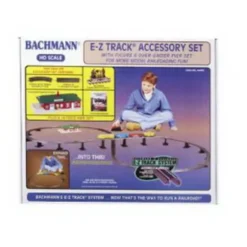 Bachmann 44493 HO Steel Alloy E-Z Track Accessory Set - Model Train Junction: Quality Parts and Art Supplies