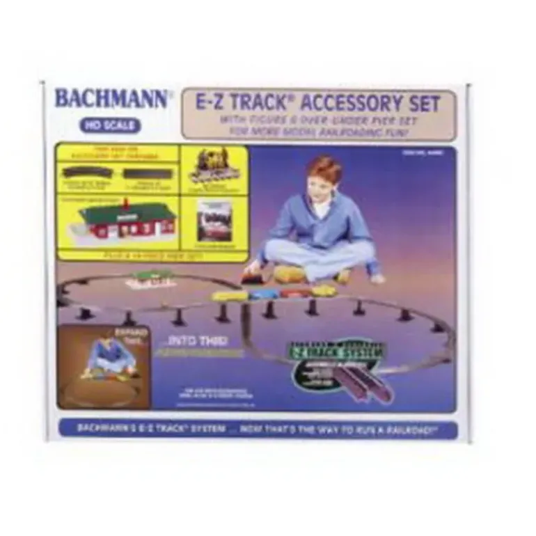 Bachmann 44493 HO Steel Alloy E-Z Track Accessory Set - Model Train Junction: Quality Parts and Art Supplies