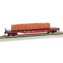 Bachmann 18922 HO Union Pacific 50' Flatcar w/Crated Load - Model Train Junction: Quality Parts and Art Supplies