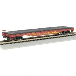 Bachmann 17301 HO Union Pacific 52' Flat Car #57257 - Model Train Junction: Quality Parts and Art Supplies